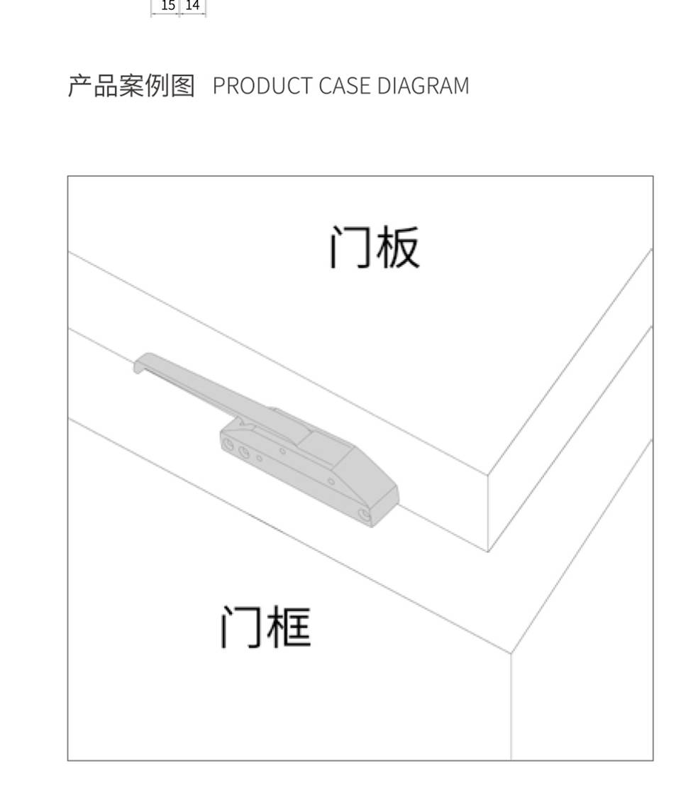 冰柜搭扣_冷库门搭扣锁_锌合金冰柜锁把手5772